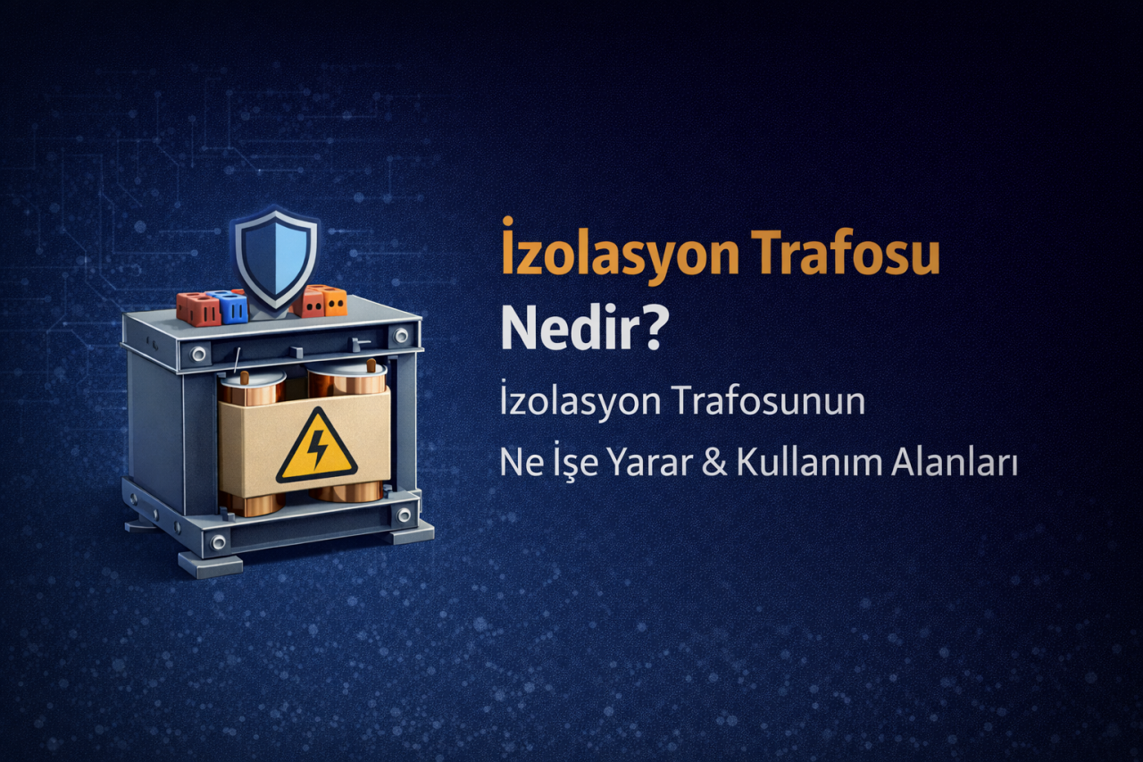 İZOLASYON TRAFOSU NEDİR? İZOLASYON TRAFOSU NE İŞE YARAR? İZOLASYON TRAFOSUNUN KULLANIM ALANLARI
