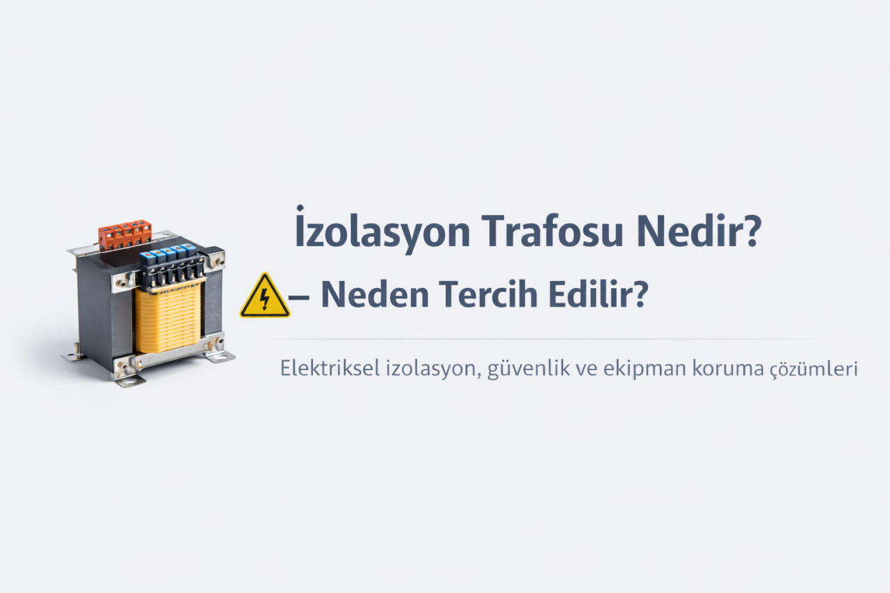 İzolasyon Trafosu Neden Tercih Edilir?