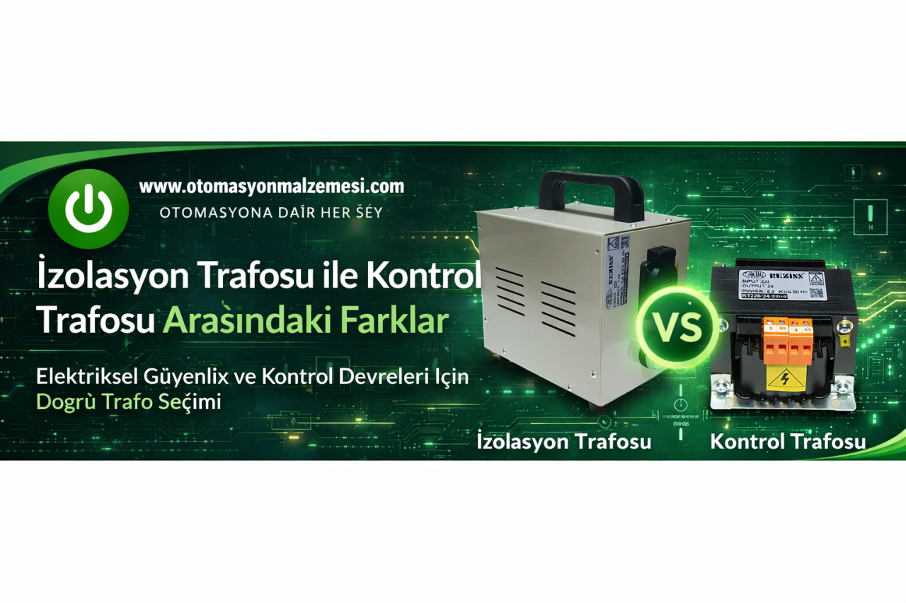 İzolasyon Trafosu ile Kontrol Trafosu Arasındaki Farklar Nelerdir?