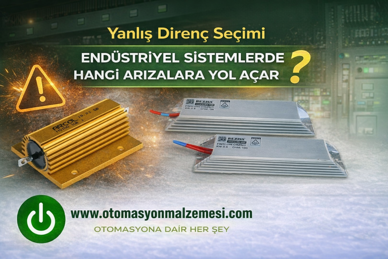 Yanlış Direnç Seçimi Endüstriyel Sistemlerde Hangi Arızalara Yol Açar?