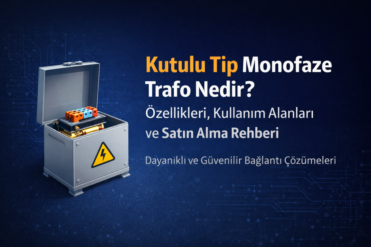Kutulu Tip Monofaze Trafo Nedir? Özellikleri, Kullanım Alanları ve Satın Alma Rehberi