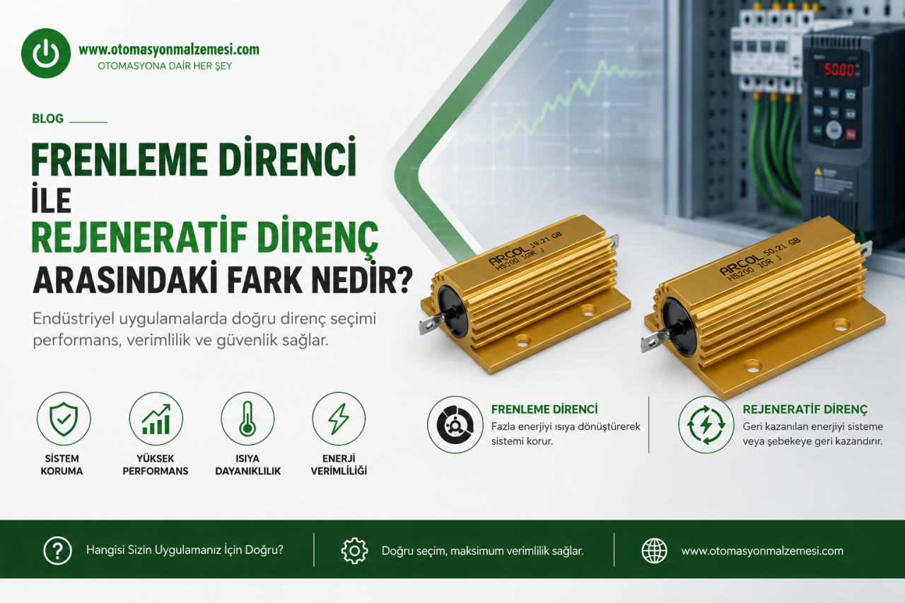 Frenleme Direnci ile Rejeneratif Direnç Arasındaki Fark
