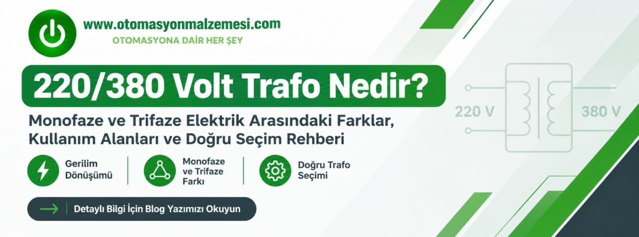 220/380 Volt Trafo Monofaze Elektriği Trifazeye Çevirir mi?