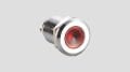 12 mm YASSI KAFALI IP67 PASLANMAZ ÇELİK SİNYAL LAMBALARI