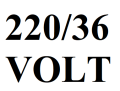 220/36 VOLT