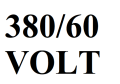 380/60 VOLT
