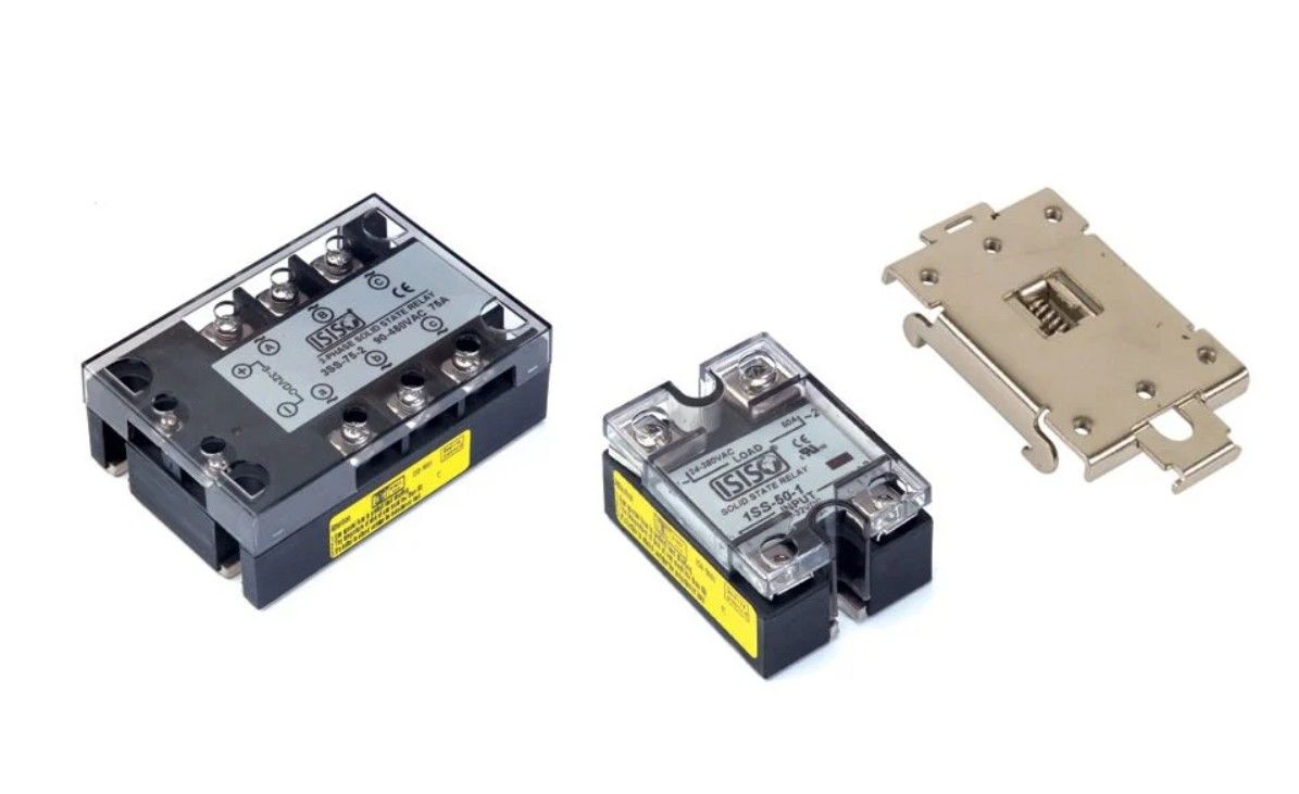 Isıso 1SS-75-1 75A 3-32 VDC 24-380 VAC Monofaze Solid State Relay SSR