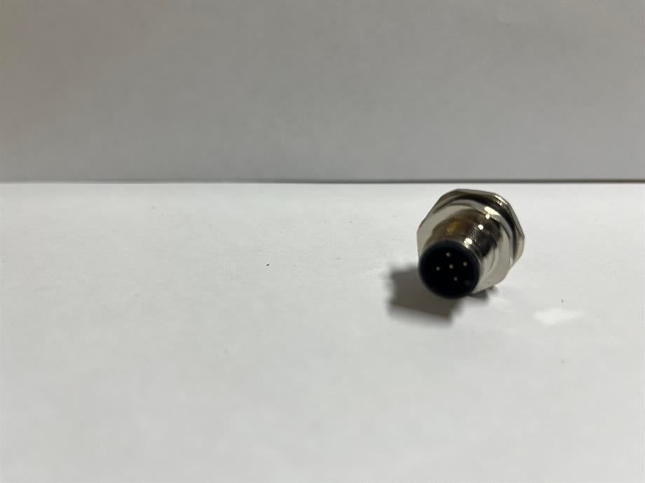 MAOJWEI - M12-5P3 Metrik 12, 5 Pin Panel Erkek Konnektör