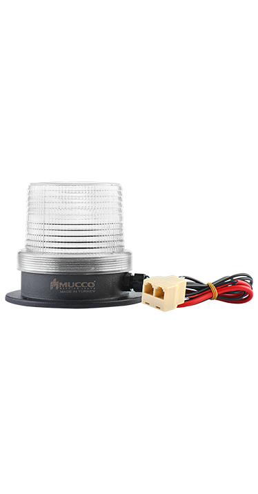 SNT-925-PH-5 85-260V AC/DC Ø90 mm TELEFON ÇIKIŞLI BUZZERLI TEPE LAMBASI