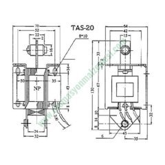 TAS-20N ÇEKME SELENOİDİ