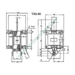 TAS-40N ÇEKME SELENOİDİ