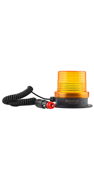 SNT-F915-B-3 12-24V AC/DC MIKNATISLI ÇAKMAK FİŞLİ BUZZERLI ÇAKAR TEPE LAMBASI