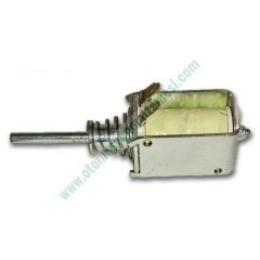 48 VOLT DC İTME ÇEKME SELENOİDİ (UZUN MİLLİ)