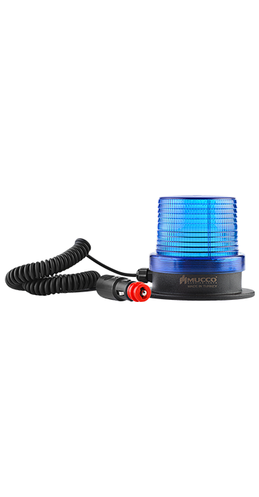SNT-F915-B-4 12-24V AC/DC MIKNATISLI ÇAKMAK FİŞLİ BUZZERLI ÇAKAR TEPE LAMBASI