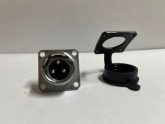 MAOJWEI P20-3B IP65 3 Pinli Panel Erkek Konnektör