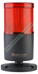 MUCCO TABANA MONTAJ 220 VAC LED IŞIKLI KOLON SNT-7012-S1 KIRMIZI