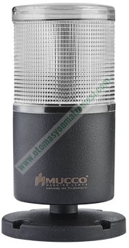 MUCCO TABANA MONTAJ 12/24 VAC/DC LED IŞIKLI KOLON SNT-7013-S1 BEYAZ