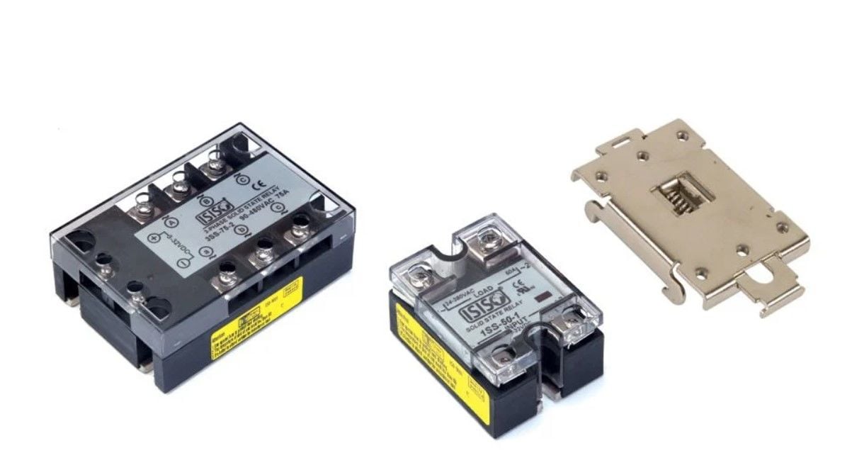 Isıso 3SS-40-2 40A 3-32 VDC 90-480 VAC Trifaze Solid State Relay - SSR