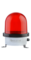 SNT-D12522-B-1 85-260V AC/DC BUZZERLI ÇAKAR DÖKÜM TEPE LAMBASI KIRMIZI
