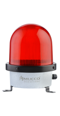 SNT-D12522-B-1 85-260V AC/DC BUZZERLI ÇAKAR DÖKÜM TEPE LAMBASI KIRMIZI