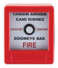 YANGIN İHBAR BUTONU SNT-SL88 12 VOLT DC