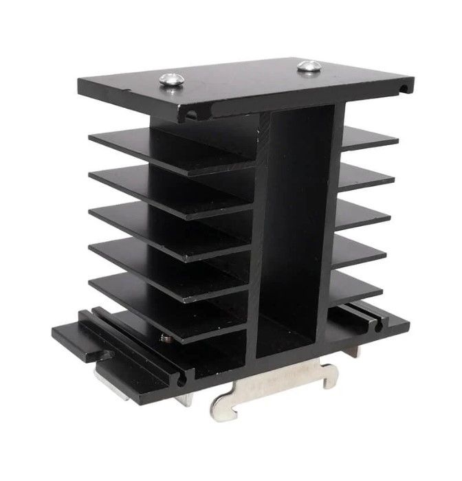 Isıso ISS-T-40A 40A'lik SSR için Ray Montajlı Trifaze Soğutucu