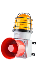 SNT-E12513-D-3 12-30 VDC 7 SESLİ IŞIKLI DÖKÜM KORNA SARI