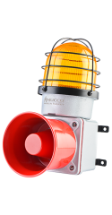 SNT-E12522-D-3 85-260V AC/DC 7 SESLİ IŞIKLI DÖKÜM KORNA SARI