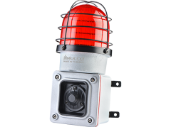 SNT-ES12513-D-1 12-30 VDC 7 SESLİ IŞIKLI DÖKÜM KORNA KIRMIZI