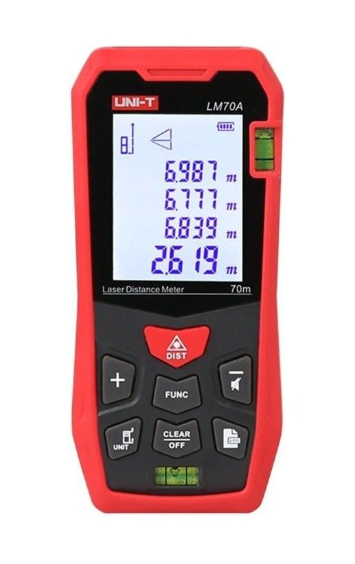 Unit LM70A 70m Lazer Metre Mesafe Ölçer Lazer Metre