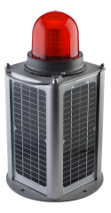 20 WATT TABANA MONTAJ SOLAR PANELLİ UÇAK İKAZ LAMBASI