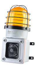 SNT-ES12522-D-3 85-260V AC/DC 7 SESLİ IŞIKLI DÖKÜM KORNA SARI