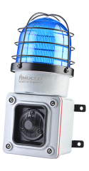 SNT-ES12522-D-4 85-260V AC/DC 7 SESLİ IŞIKLI DÖKÜM KORNA MAVİ