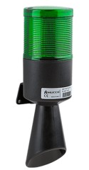 SNT-B7013-F1-2 12-24V AC/DC  FLAŞÖR SABİT BUZZER KURU KONTAK BORULU KORNA