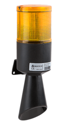 SNT-B7022-F1-3 40-260V AC/DC  FLAŞÖR SABİT BUZZER KURU KONTAK BORULU KORNA