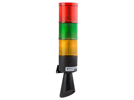 SNT-B7013-F3 12-24V AC/DC FLAŞÖR SABİT BUZZER KURU KONTAK BORULU KORNA