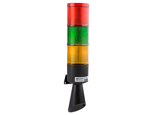 SNT-B7022-F3 40-260V AC/DC FLAŞÖR SABİT BUZZER KURU KONTAK BORULU KORNA