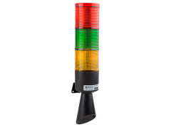 SNT-B7022-D3 40-260V AC/DC DÖNER BUZZER KURU KONTAK BORULU KORNA