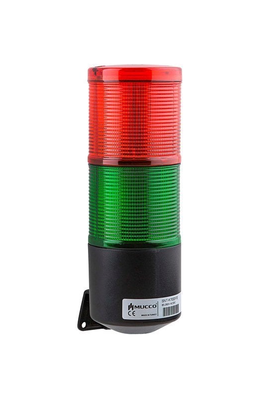 SNT-K7022-C2 40-260V AC/DC ÇAKAR BUZZER KURU KONTAK BORULU KORNA