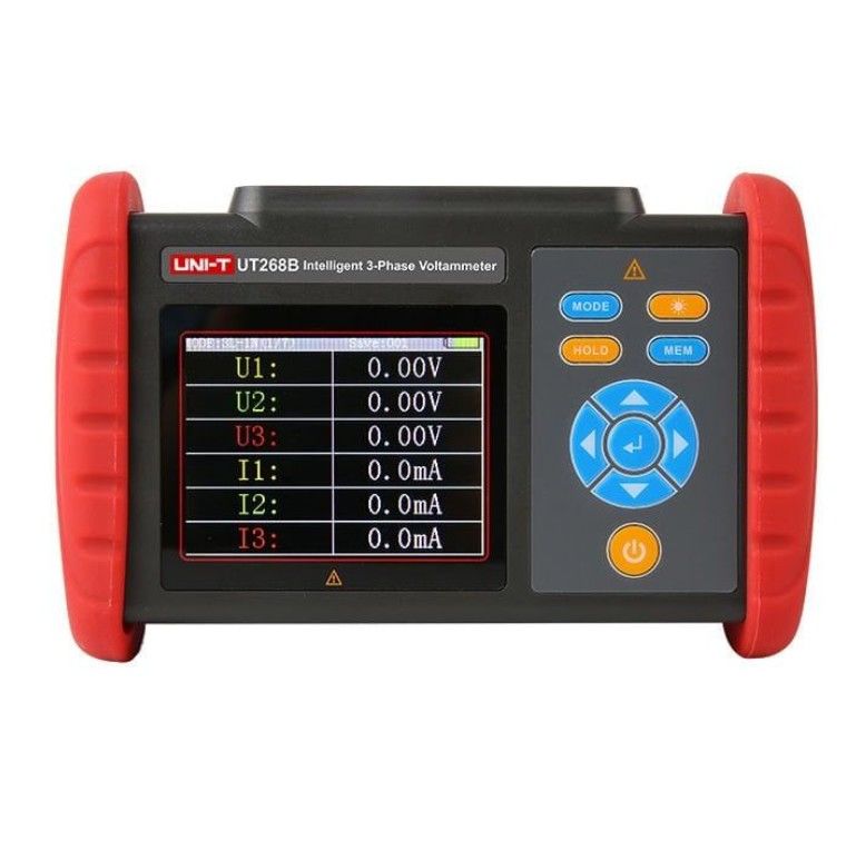 UNI-T UT268B 3 FAZLI WİRELESS DİJİTAL VOLT VE AMPER ÖLÇÜM CİHAZI