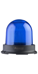 SNT-1225-B-4 85-260V AC/DC 5 MOD BUZZER TEPE LAMBASI MAVİ
