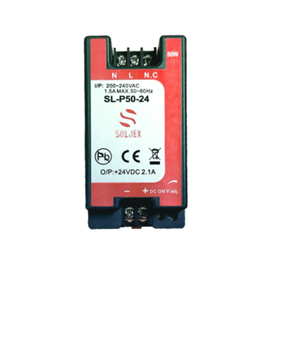 SL-P50-24 50W 2,1 Amper 24VDC Çıkış Ray Tipi Güç Kaynağı