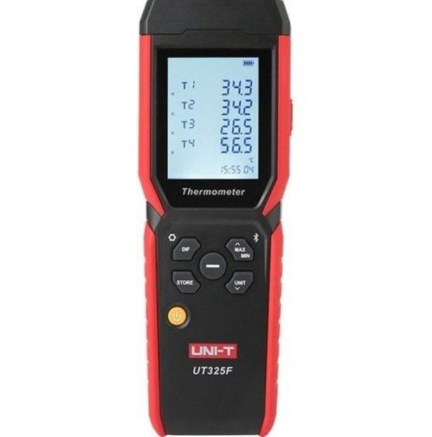 UNI-T UT325F 4 Kanallı Dijital Termometre