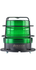 SNT-915-B-KFS-2 12-24V AC/DC 5 MOD KAFESLİ BUZZER TEPE LAMBASI YEŞİL