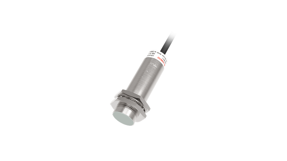 LR18TCF12DPOY M18 Düz Kafa PNP 2m Kablolu 12mm Alg. NO 3/4 Kablolu DC Endüktif Sensör
