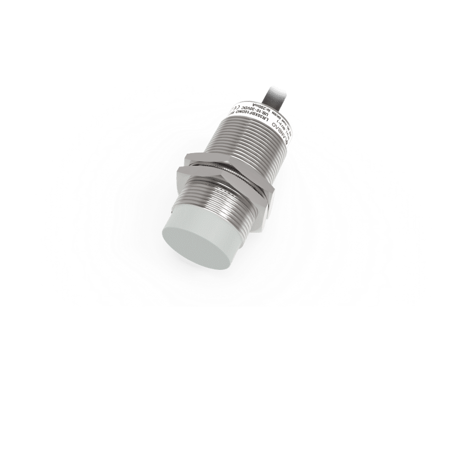 LR30TBN15DNO M30 Çıkık Kafa NPN 2m Kablolu 15mm Alg. NO 3/4 Kablolu DC Endüktif Sensör