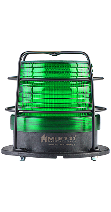 SNT-912-B-KFS-2 24-90V DC / 24-60V AC Ø90 mm MAKSİ VOLT KAFESLİ BUZZERLI TEPE LAMBASI