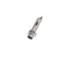 PR12T-BC15DPR M12 Cisimden Yansımalı 2m Kablolu 15 cm Alg. PNP NO+NC Çıkış DC Paslanmaz Metal Gövdeli Fotosel