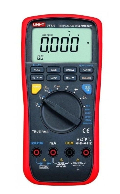Unit UT533 True RMS İzolasyon Megeri