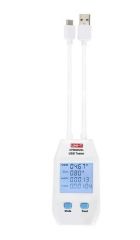 Unit UT658DUAL Çift Çıkışlı Usb Akım Gerilim Test Cihazı